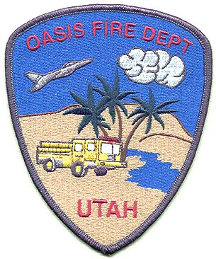 Oasis Fire Dept UTTR Utah Test Training Range
Thanks to Alans-Stuff.com for this scan.
Keywords: department