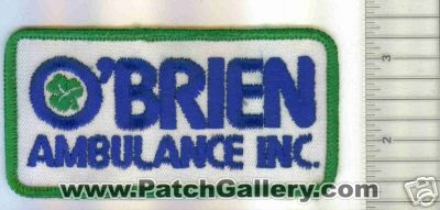 O'Brien Ambulance Inc (Massachusetts)
Thanks to Mark C Barilovich for this scan.
Keywords: ems obrien