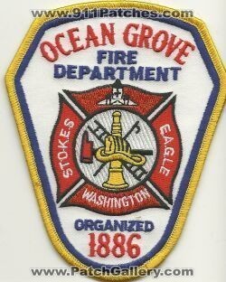 Ocean Grove Fire Department (New Jersey)
Thanks to Mark Hetzel Sr. for this scan.
Keywords: dept. stokes eagle