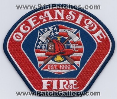 Oceanside Fire Department (California)
Thanks to Paul Howard for this scan.
Keywords: dept. 21