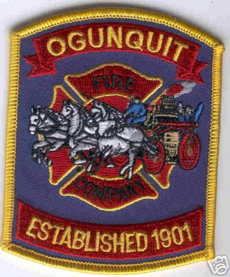 Ogunquit Fire Company
Thanks to Brent Kimberland for this scan.
Keywords: maine