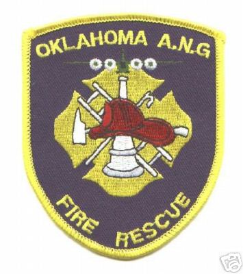 Oklahoma ANG Fire Rescue
Thanks to Jack Bol for this scan.
Keywords: fire air national guard