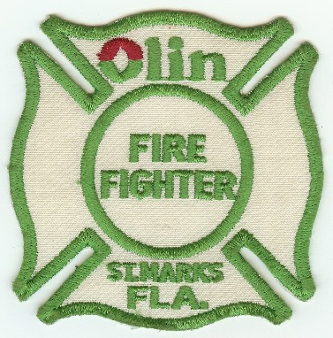 Olin Fire Fighter
Thanks to PaulsFirePatches.com for this scan.
Keywords: florida st marks