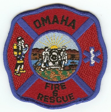 Omaha Fire & Rescue
Thanks to PaulsFirePatches.com for this scan.
Keywords: nebraska