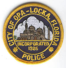 Opa Locka Police
Thanks to Enforcer31.com for this scan.
Keywords: florida city of