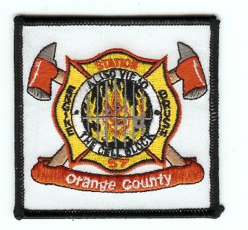 Orange County Fire Station 57
Thanks to PaulsFirePatches.com for this scan.
Keywords: california engine brush