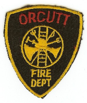 Orcutt Fire Department Patch (California)
Thanks to PaulsFirePatches.com for this scan.
Keywords: dept.