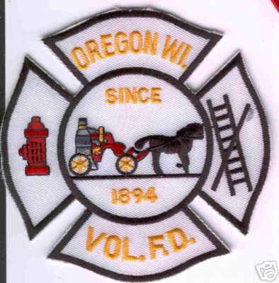 Oregon Vol FD
Thanks to Brent Kimberland for this scan.
Keywords: wisconsin volunteer fire department