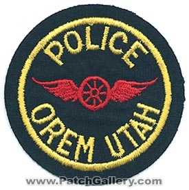 Orem Police Department (Utah)
Thanks to Alans-Stuff.com for this scan.
Keywords: dept.