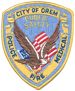 Orem Public Safety Fire Medical Police
Thanks to Alans-Stuff.com for this scan.
Keywords: utah dps city of