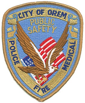 Orem Public Safety Fire Medical Police
Thanks to Alans-Stuff.com for this scan.
Keywords: utah dps city of