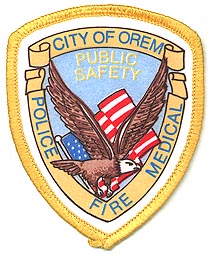 Orem Public Safety Fire Medical Police
Thanks to Alans-Stuff.com for this scan.
Keywords: utah dps city of