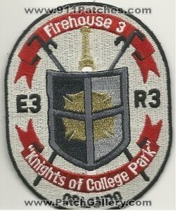 Orlando Fire Station 3 (Florida)
Thanks to Mark Hetzel Sr. for this scan.
Keywords: firehouse engine 3 rescue 3 e3 r3 knights of college park