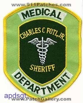 Orleans Parish Sheriff's Department Medical (Louisiana)
Thanks to apdsgt for this scan.
Keywords: sheriffs dept. charles c. foti. jr.
