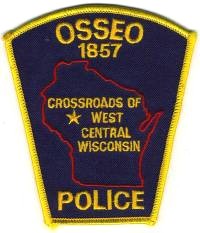Osseo Police (Wisconsin)
Thanks to BensPatchCollection.com for this scan.
