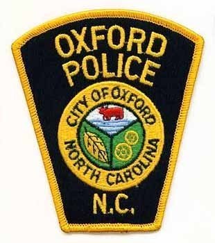 Oxford Police (North Carolina)
Thanks to apdsgt for this scan.
Keywords: city of