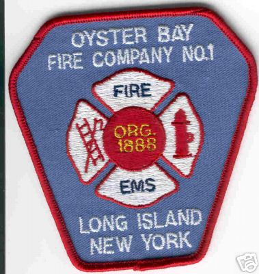 Oyster Bay Fire Company No 1
Thanks to Brent Kimberland for this scan.
Keywords: new york number long island ems
