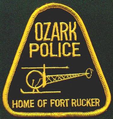 Ozark Police
Thanks to EmblemAndPatchSales.com for this scan.
Keywords: alabama home of fort rucker us army helicopter