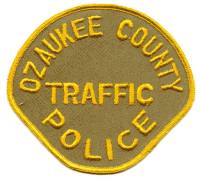 Ozaukee County Police Traffic (Wisconsin)
Thanks to BensPatchCollection.com for this scan.
