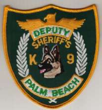 Palm Beach County Sheriff's Deputy K-9
Thanks to BlueLineDesigns.net for this scan.
Keywords: florida sheriffs k9