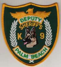 Palm Beach County Sheriff's Deputy K-9
Thanks to BlueLineDesigns.net for this scan.
Keywords: florida sheriffs k9