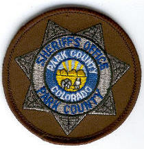 Park County Sheriff's Office
Thanks to Enforcer31.com for this scan.
Keywords: colorado sheriffs