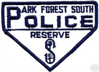 Park Forest South Police Reserve (Illinois)
Thanks to Jason Bragg for this scan.
