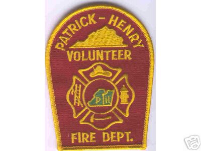 Patrick Henry Volunteer Fire Dept
Thanks to Brent Kimberland for this scan.
Keywords: virginia department