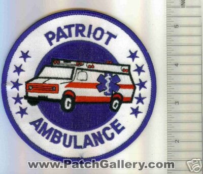 Patriot Ambulance (Massachusetts)
Thanks to Mark C Barilovich for this scan.
Keywords: ems