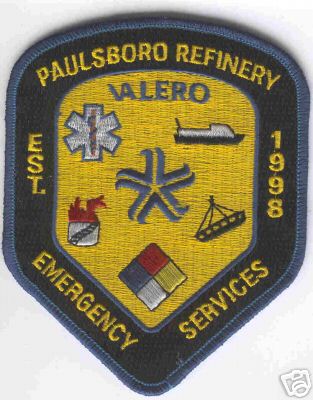 Paulsboro Refinery Emergency Services
Thanks to Brent Kimberland for this scan.
Keywords: new jersey fire valero