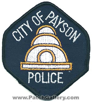 Payson Police Department (Utah)
Thanks to Alans-Stuff.com for this scan.
Keywords: dept. city of