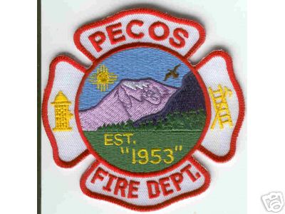 Pecos Fire Dept
Thanks to Brent Kimberland for this scan.
Keywords: new mexico department