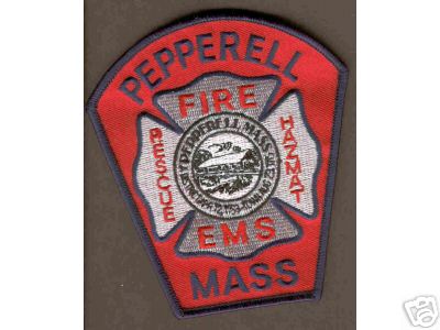 Pepperell Fire Rescue EMS
Thanks to Brent Kimberland for this scan.
Keywords: massachusetts