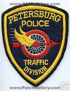 Petersburg Police Department Traffic Division (Virginia)
Thanks to apdsgt for this scan.
Keywords: dept.