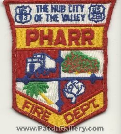 Pharr Fire Department (Texas)
Thanks to Mark Hetzel Sr. for this scan.
Keywords: dept.
