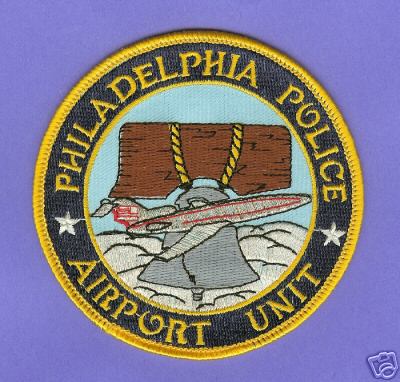 Philadelphia Police Airport Unit
Thanks to PaulsFirePatches.com for this scan.
Keywords: pennsylvania