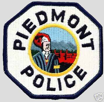 Piedmont Police (Alabama)
Thanks to apdsgt for this scan.
