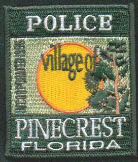 Pinecrest Police
Thanks to EmblemAndPatchSales.com for this scan.
Keywords: florida village of