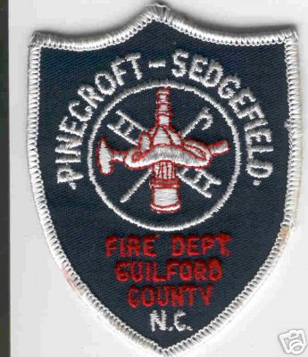 Pinecroft Sedgefield Fire Dept
Thanks to Brent Kimberland for this scan.
Keywords: north carolina department guilford county