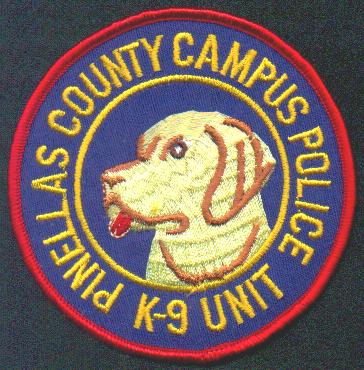 Pinellas County Campus Police K-9 Unit
Thanks to EmblemAndPatchSales.com for this scan.
Keywords: florida k9