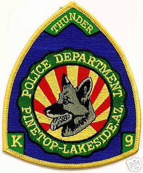 Pinetop Lakeside Police K-9 (Arizona)
Thanks to apdsgt for this scan.
Keywords: department k9