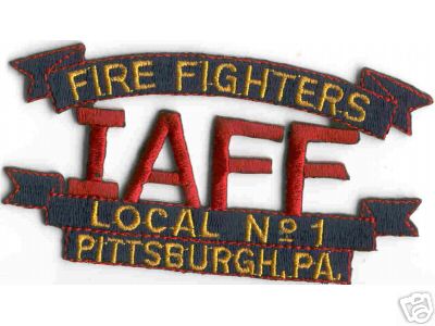 Pittsburgh Fire Fighters IAFF Local No 1
Thanks to Brent Kimberland for this scan.
Keywords: pennsylvania