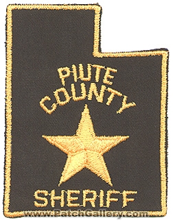 Piute County Sheriff's Department (Utah)
Thanks to Alans-Stuff.com for this scan.
Keywords: sheriffs dept.