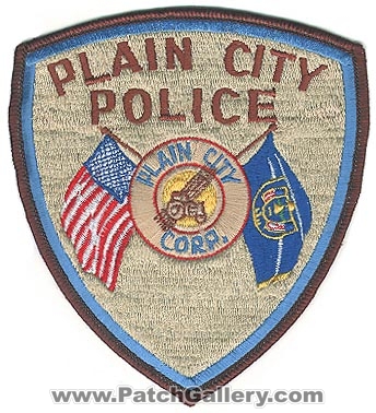 Plain City Police Department (Utah)
Thanks to Alans-Stuff.com for this scan.
Keywords: dept. corp.