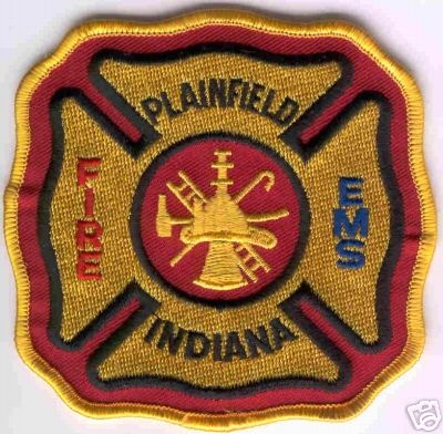 Indiana - Plainfield Fire EMS - PatchGallery.com Online Virtual Patch ...