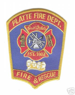 Platte Fire Dept Fire & Rescue
Thanks to Jack Bol for this scan.
Keywords: south dakota department