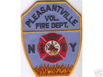 Pleasantville Vol Fire Dept
Thanks to Brent Kimberland for this scan.
Keywords: new york volunteer department
