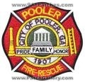 Pooler Fire Rescue (Georgia)
Thanks to Delton Rushing for this scan.
Keywords: city of
