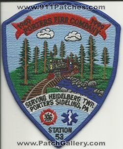 Porters Fire Company Station 53 (Pennsylvania)
Thanks to Mark Hetzel Sr. for this scan.
Keywords: heidelberg township twp. porters sideling