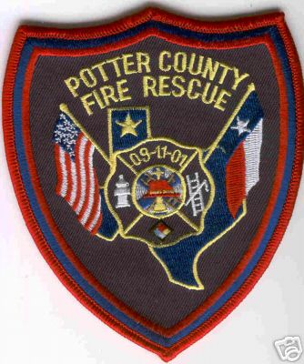 Potter County Fire Rescue
Thanks to Brent Kimberland for this scan.
Keywords: texas